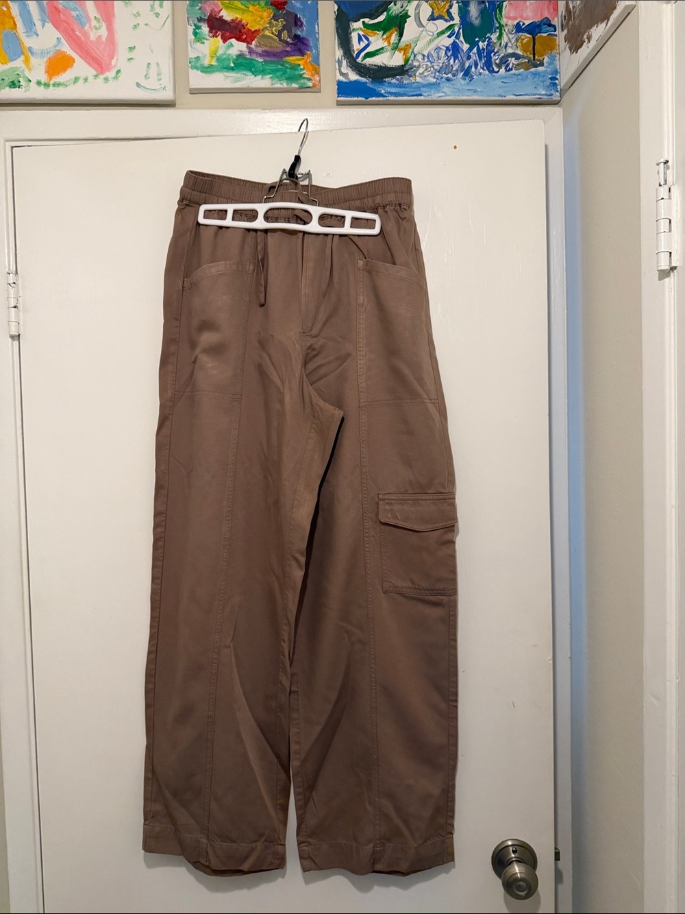 Madewell Comfort-Fit Men's Cargo Pants in Brown